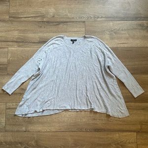 Eileen Fisher Gray Pullover Sweater